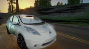 Nissan Leaf для GTA San Andreas миниатюра 1