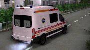 Ford Transit Екстрена Медична Допомога для GTA San Andreas миниатюра 2