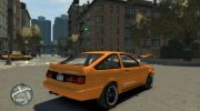 Toyota Corolla (AE86) 1983 для GTA 4 миниатюра 3