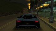 Lamborghini Aventador Lowpoly для GTA San Andreas миниатюра 16