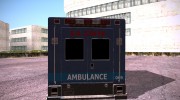 Ford E-350 Ambulance 1982 для GTA San Andreas миниатюра 5