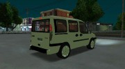 Fiat Doblo для GTA San Andreas миниатюра 5