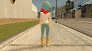 Bulma from Dragon Ball FighterZ for GTA San Andreas miniature 2