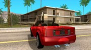 Cadillac XLR для GTA San Andreas миниатюра 3