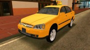 Chevrolet Evanda Taxi для GTA San Andreas миниатюра 1