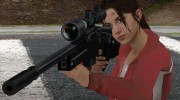 Zoey from Left 4 Dead для GTA San Andreas миниатюра 5