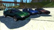 FlatQut Splitter Cabrio Custom для GTA San Andreas миниатюра 6