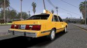 Ford LTD LX 85 (Taxi) para GTA San Andreas miniatura 3