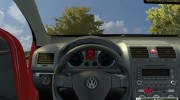VW Golf Gti v1.0 Red для Farming Simulator 2013 миниатюра 6