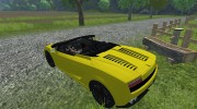 Lamborghini Gallardo for Farming Simulator 2013 miniature 3