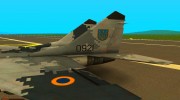 МиГ-29 Украинский Сокол для GTA San Andreas миниатюра 2