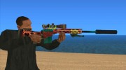 Sniper Rifle Grunge para GTA San Andreas miniatura 2