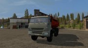 КамАЗ бензовоз для Farming Simulator 2017 миниатюра 3