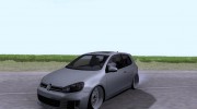 VW Golf mk6 Edit for GTA San Andreas miniature 1