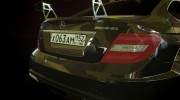 Mercedes-Benz C63 AMG 2012 v1.0 для GTA 4 миниатюра 11