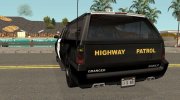 Declasse Granger SAHP Police GTA V para GTA San Andreas miniatura 3