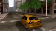 Chevrolet Aveo Algeria Taxi для GTA San Andreas миниатюра 3