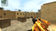 Gold M4A1 in Evil_Ice Animation for Counter-Strike Source miniature 4