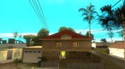 New CJ's House для GTA San Andreas миниатюра 1