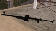 COD WW2 - MG-15 Anti-Aircraft MG (Extended Mag) para GTA San Andreas miniatura 1
