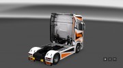Orange Black для Scania S580 для Euro Truck Simulator 2 миниатюра 4