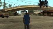Бандит из Crips 2 для GTA San Andreas миниатюра 2