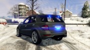 Mercedes ML63 Undercover 1.1 для GTA 5 миниатюра 2