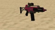 Special Carbine Pink Tint для GTA San Andreas миниатюра 3