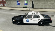 Ford Crown Victoria SFPD K9 Unit for GTA 4 miniature 2