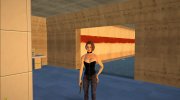 Jill Valentine Sexy Corset para GTA San Andreas miniatura 9