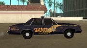 Ford LTD Crown Victoria 1991 Maricopa County Arizona Sheriff for GTA San Andreas miniature 6