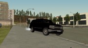 Chevrolet Suburban 1998 FBI para GTA San Andreas miniatura 1