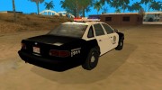 Vapid GTA V Police Car for GTA San Andreas miniature 3