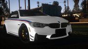 BMW M4 F84 DTM Champion Edition para GTA San Andreas miniatura 4