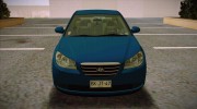 Hyundai Elantra 2008 для GTA San Andreas миниатюра 2