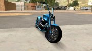 GTA V Western Motorcycle Zombie Chopper V2 для GTA San Andreas миниатюра 1
