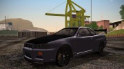 Nissan Skyline GT-R ESR для GTA San Andreas миниатюра 1
