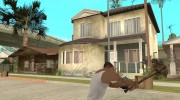 Бита с голубой повязкой для GTA San Andreas миниатюра 3