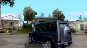 Mercedes-Benz G500 1999 v.1.1 без кенгурятника для GTA San Andreas миниатюра 3