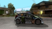 Ford Fiesta Ken Block Dirt 3 для GTA San Andreas миниатюра 5