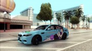 BMW M5 - Gochiusa Itasha para GTA San Andreas miniatura 5