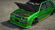 ВАЗ 21099 Hard Tuning para GTA San Andreas miniatura 6