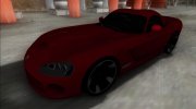 Dodge Viper SRT-10 для GTA San Andreas миниатюра 3