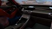 Lexus IS (XE30) 200T F Sport 2017 para GTA San Andreas miniatura 4