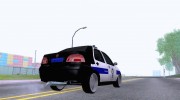 Fiat Albea Police Turkish для GTA San Andreas миниатюра 3