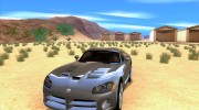 Dodge Viper Coupe 2008 для GTA San Andreas миниатюра 1