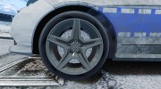 German Police Mercedes Benz E350 [ELS] для GTA 4 миниатюра 11