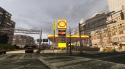 Shell Petrol Station V2 Updated для GTA 4 миниатюра 3