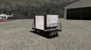 GTA V Airport Trailer (VehFuncs) (Bagbox B) for GTA San Andreas miniature 1