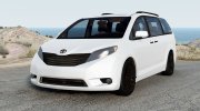 Toyota Sienna XLE AWD (XL30) 2011 для BeamNG.Drive миниатюра 1